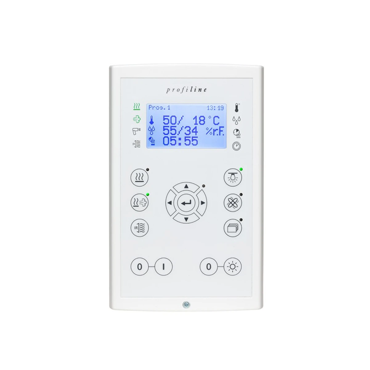 Пульт управления Fasel profiline 4400 DESIGN (упр. температурой+влажностью+инфра)