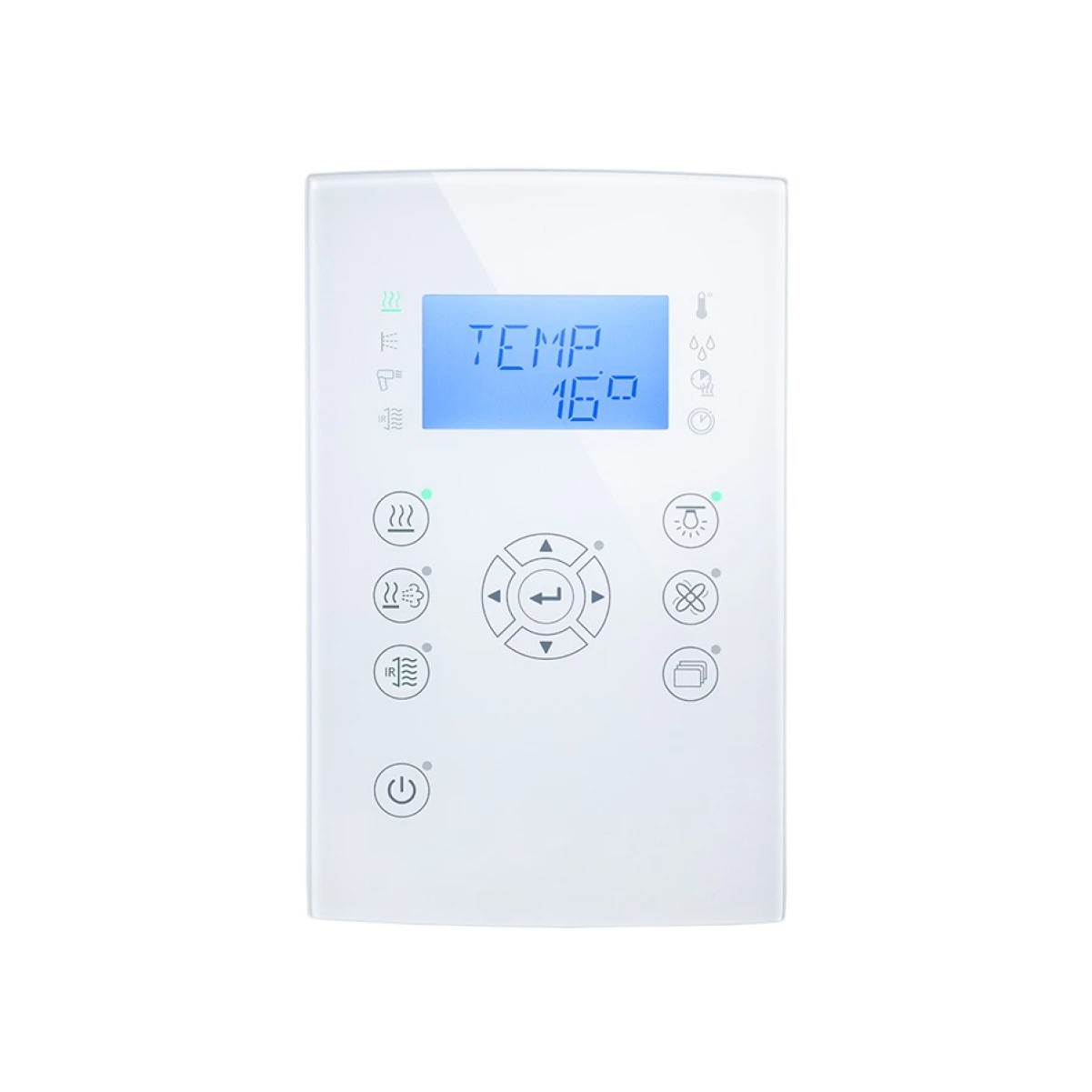 Пульт управления Fasel familyline 3200 DESIGN GLASS (упр. температурой+влажностью)