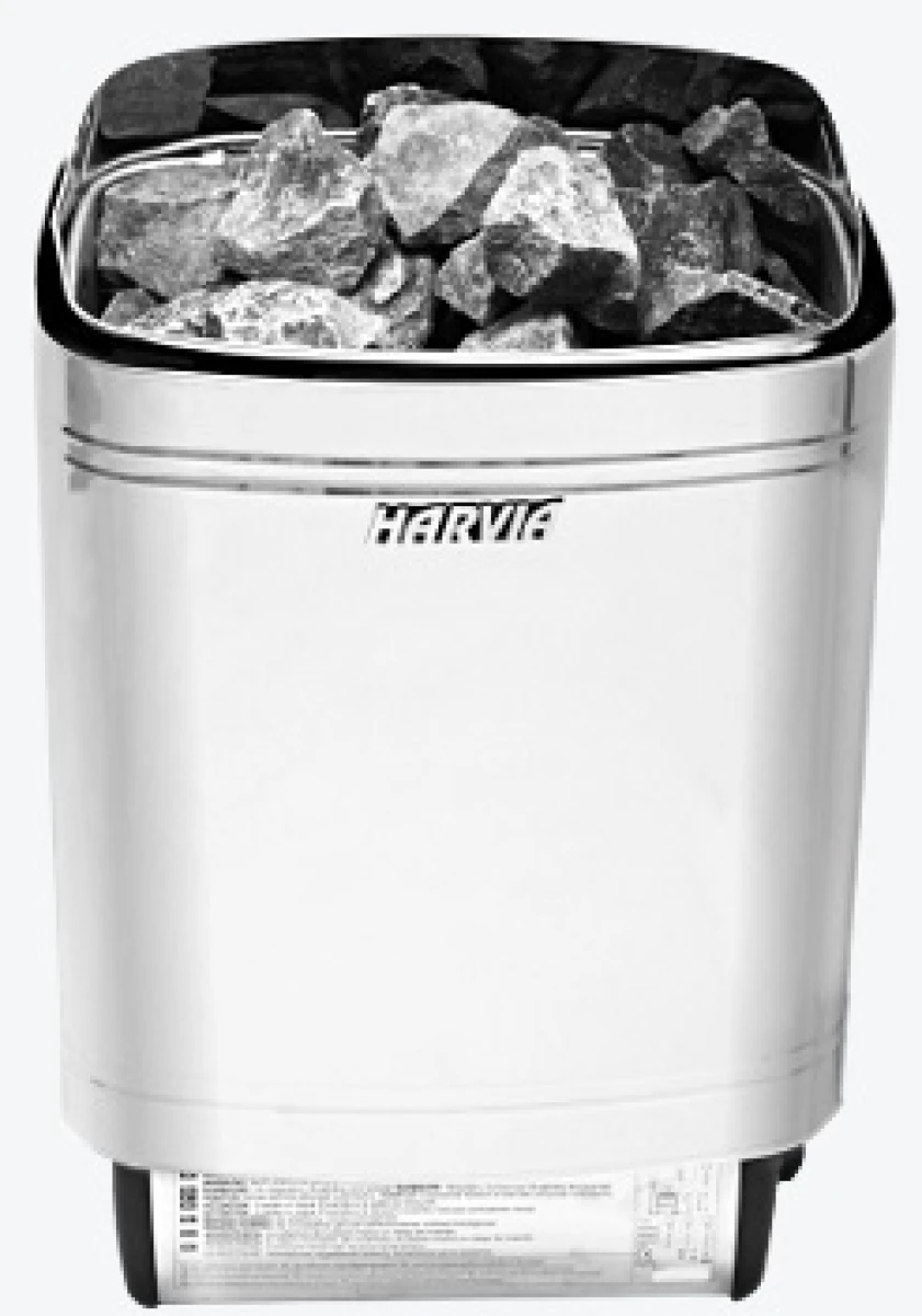 Электрическая печь Harvia Termonator SteelTopSteel М90 (со встроенным пультом)