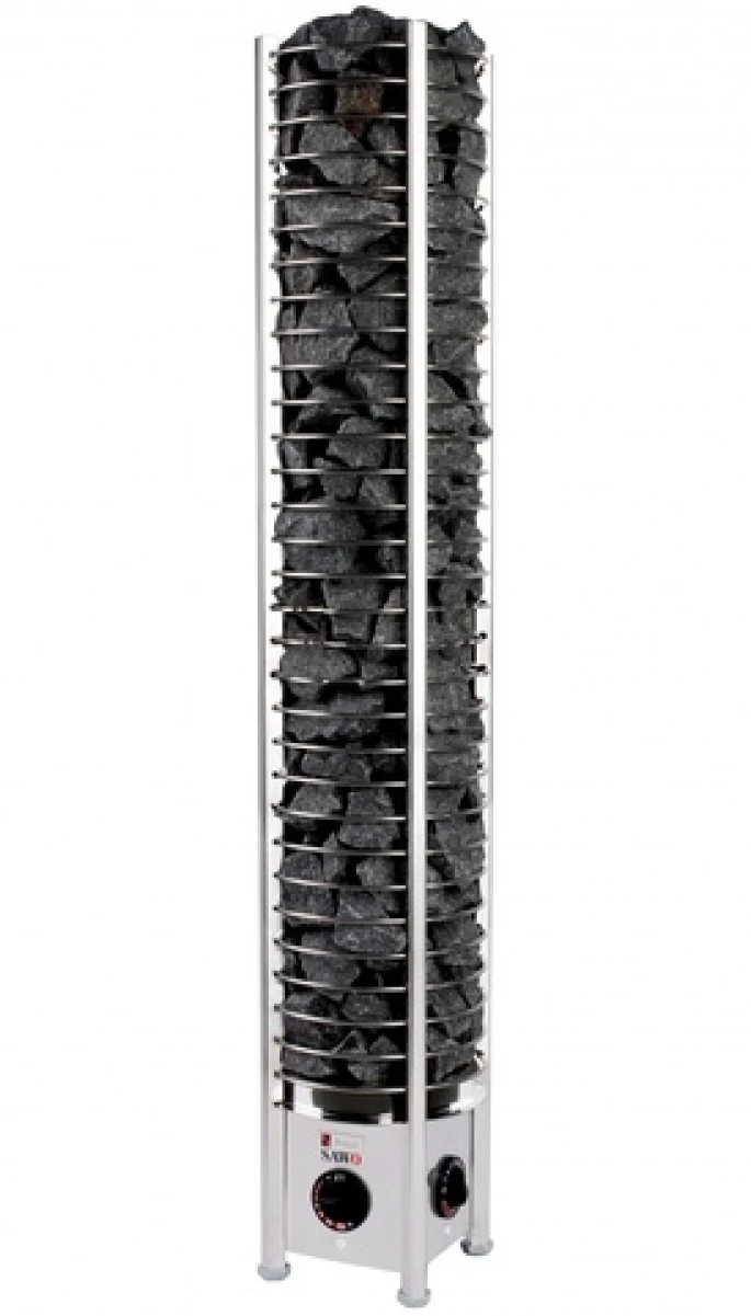 Электрическая печь SAWO TOWER TH3-45NB-P 4.5 кВт (со встроенным пультом)