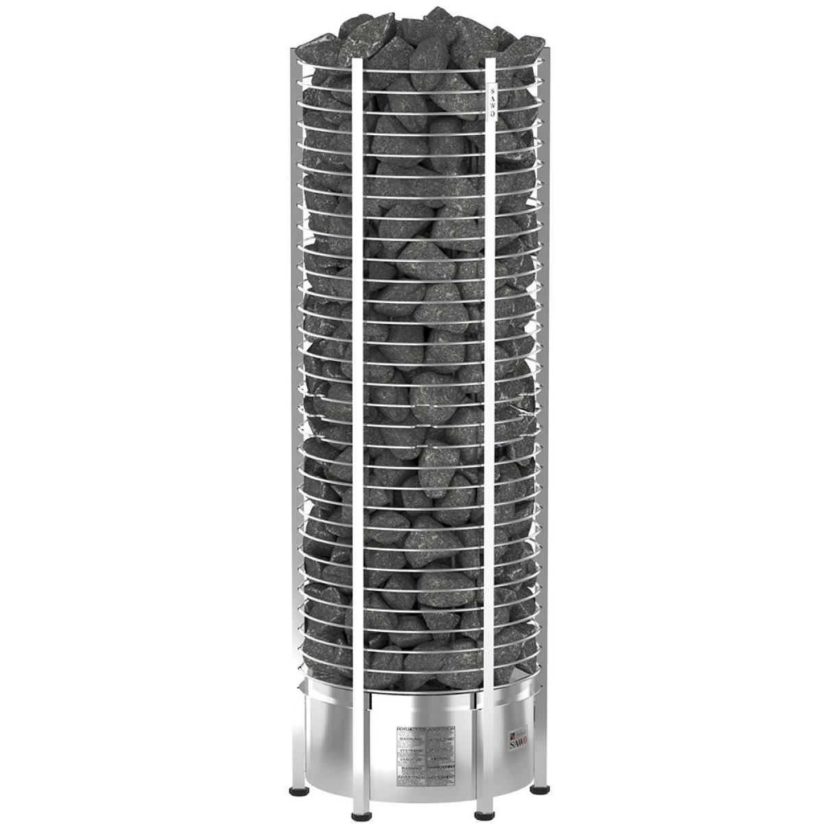 Электрическая печь SAWO TOWER TH5-80Ni2-P 8 кВт (встроенный блок мощности, пульт покупается отдельно)