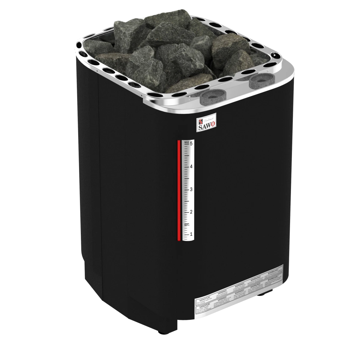 Электрическая печь SAWO SAVONIA SAVC-105NS-P-F 10.5 кВт (встроенный парогенератор, пульт и блок мощности докупаются отдельно)