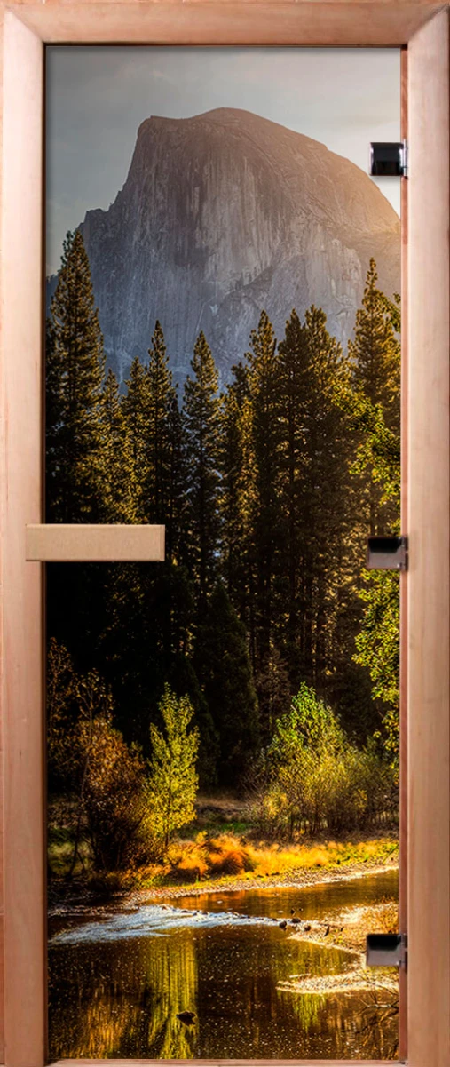 Дверь для бани DoorWood Фотопечать А090, 1900x800 мм