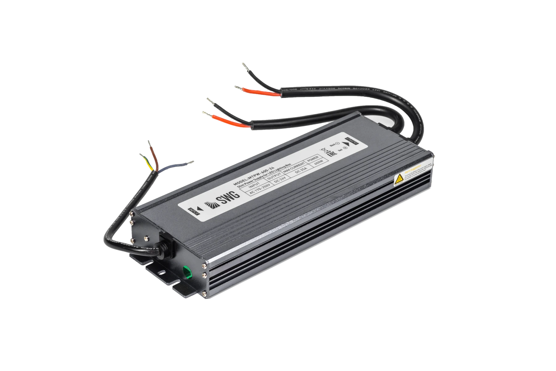 Блок питания Компактный SWG MTPW, 600W, 24V, Влагозащитный