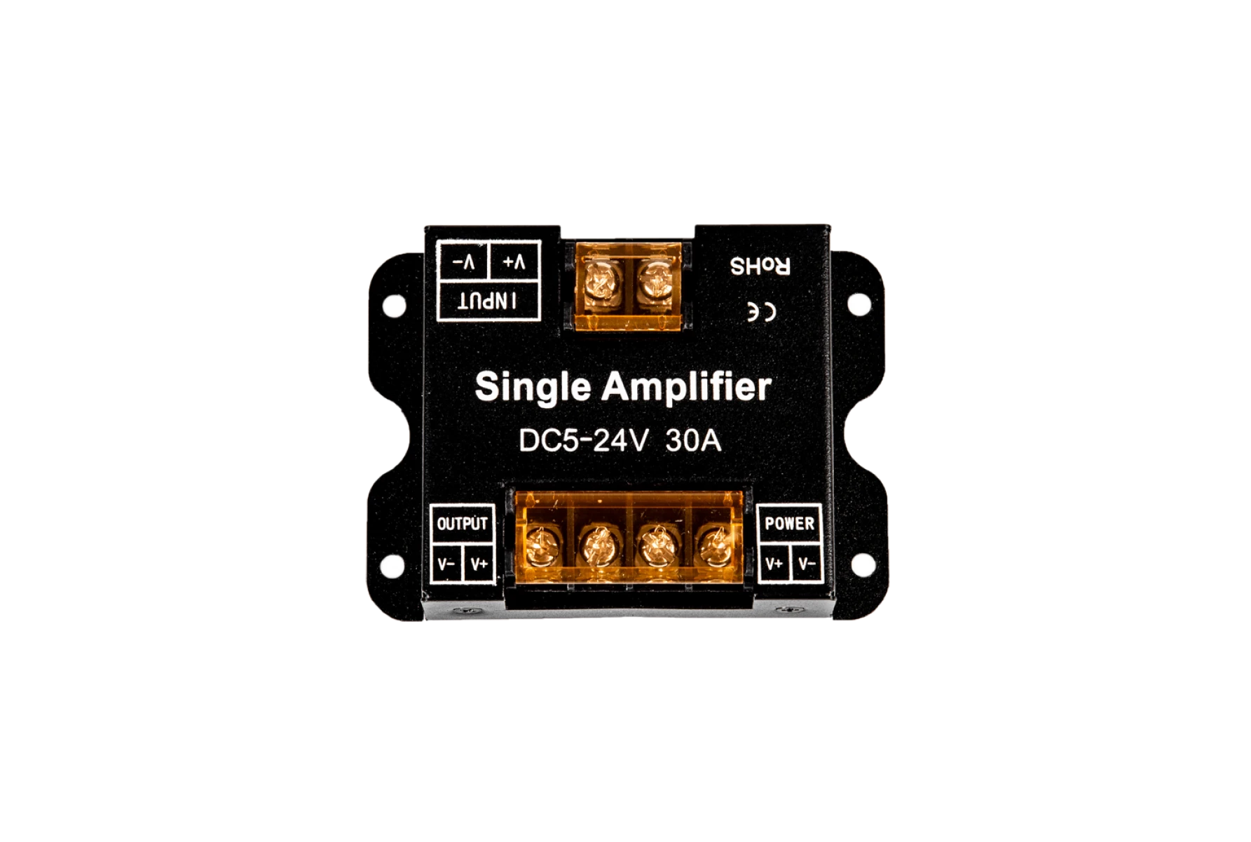 Усилитель, 30А,Черный, AMP-DIM-30A-BL