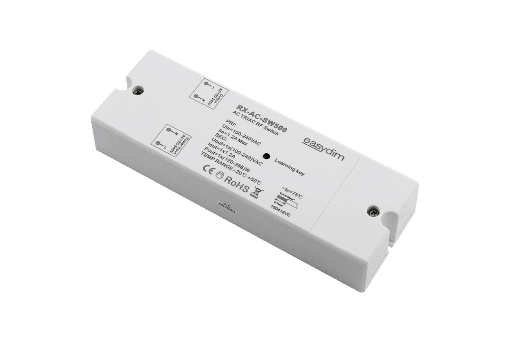Беспроводной выключатель RX-AC-SW500 220В 500Вт