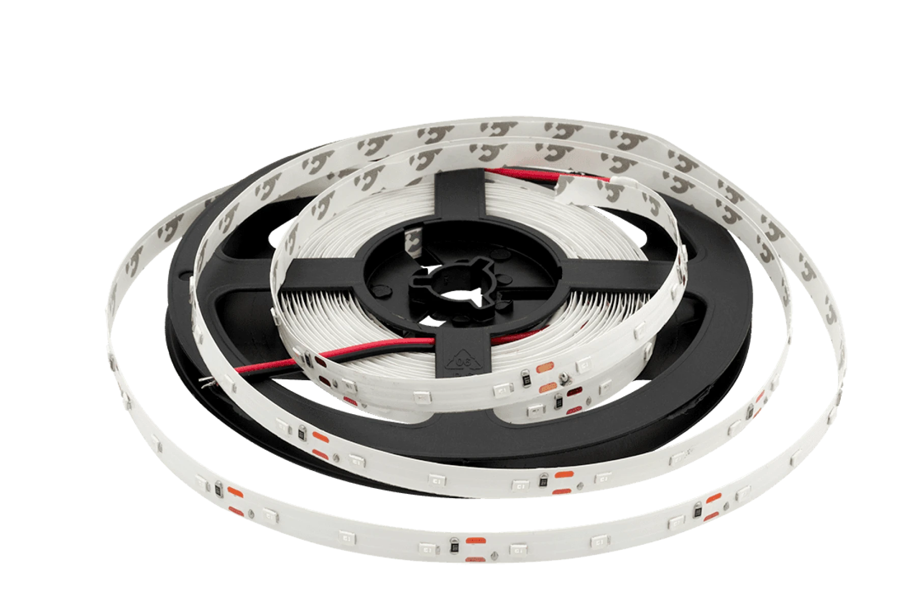 Лента светодиодная эконом 2835, 60 LED/м, 4,8 Вт/м, 12В , IP20, Цвет: Теплый белый