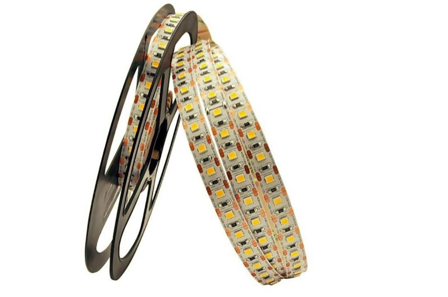 Лента светодиодная стандарт 2835, 100 LED/м, 24 Вт/м, 12В , IP20, Цвет: Нейтральный белый