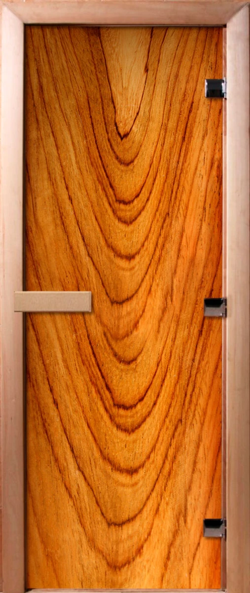 Дверь для бани DoorWood Фотопечать А050, 1900x600 мм