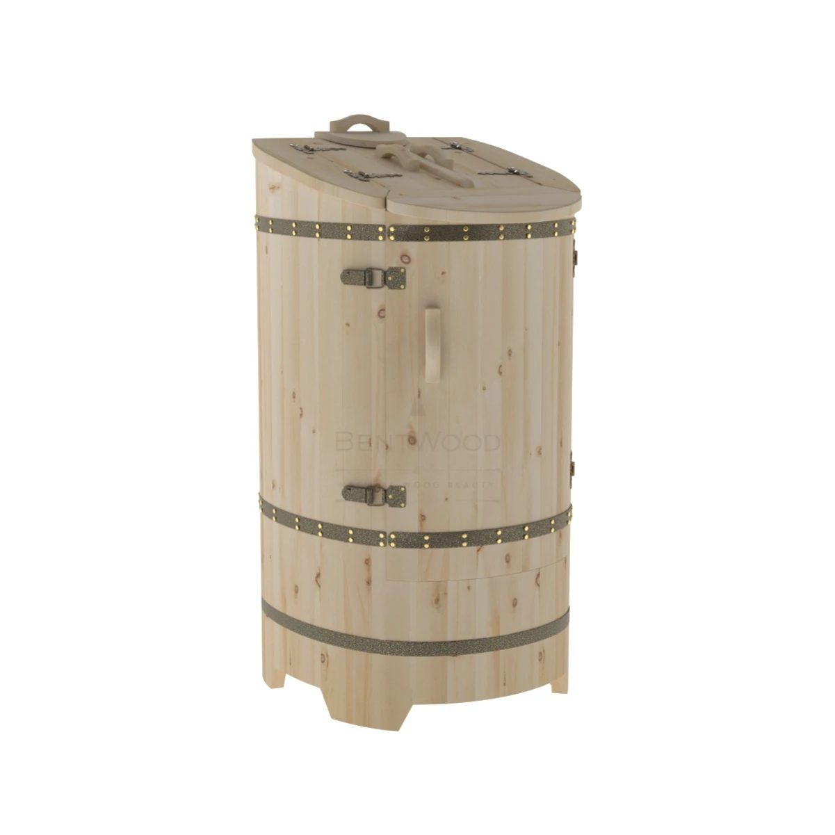 Фитобочка BentWood из кедра со скосом стандарт Натуральный