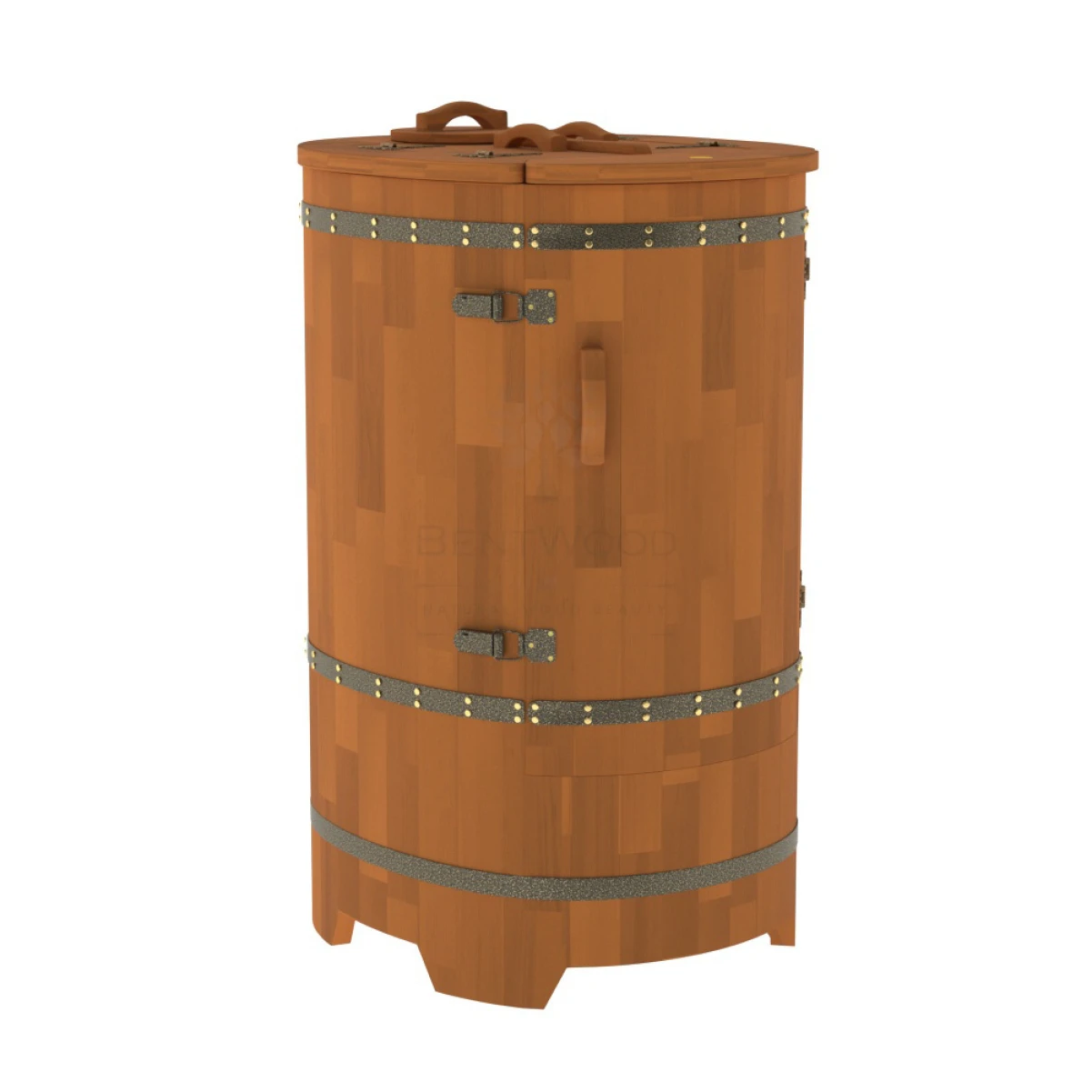 Фитобочка BentWood прямая Сращенная цвет Коньяк