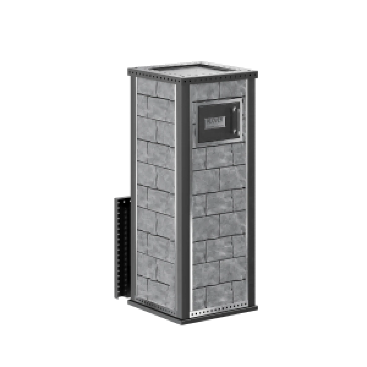 Дровяная печь для бани Klover RT 20-RV 310S ( Талькомагнезит, Design 02 )
