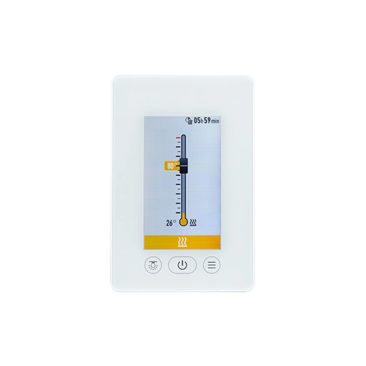 Пульт управления Fasel touchline 5000 DESIGN TOUCH (сауна) Белый