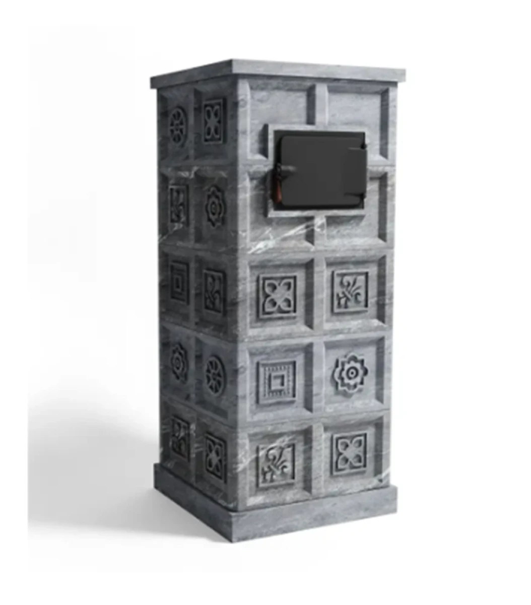 Дровяная печь для бани Klover RT 50-RV 310S ( Талькомагнезит Изразцы )