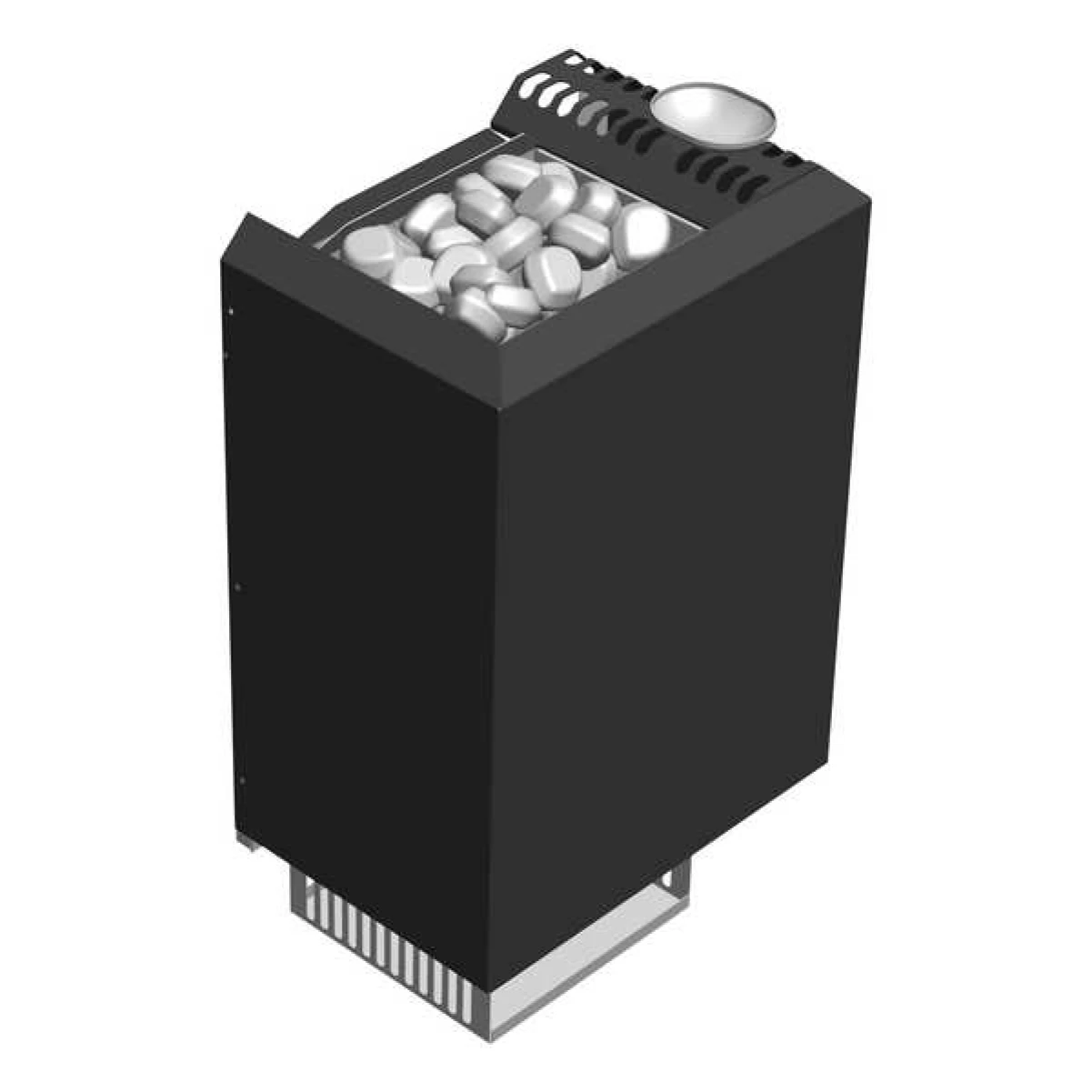 Электрическая печь EOS Picco W 3,5 кВт Anthracite (модель 1)