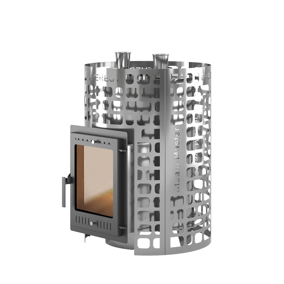 Дровяная печь для бани Эверест Steam Master 30 INOX (320М) б/в