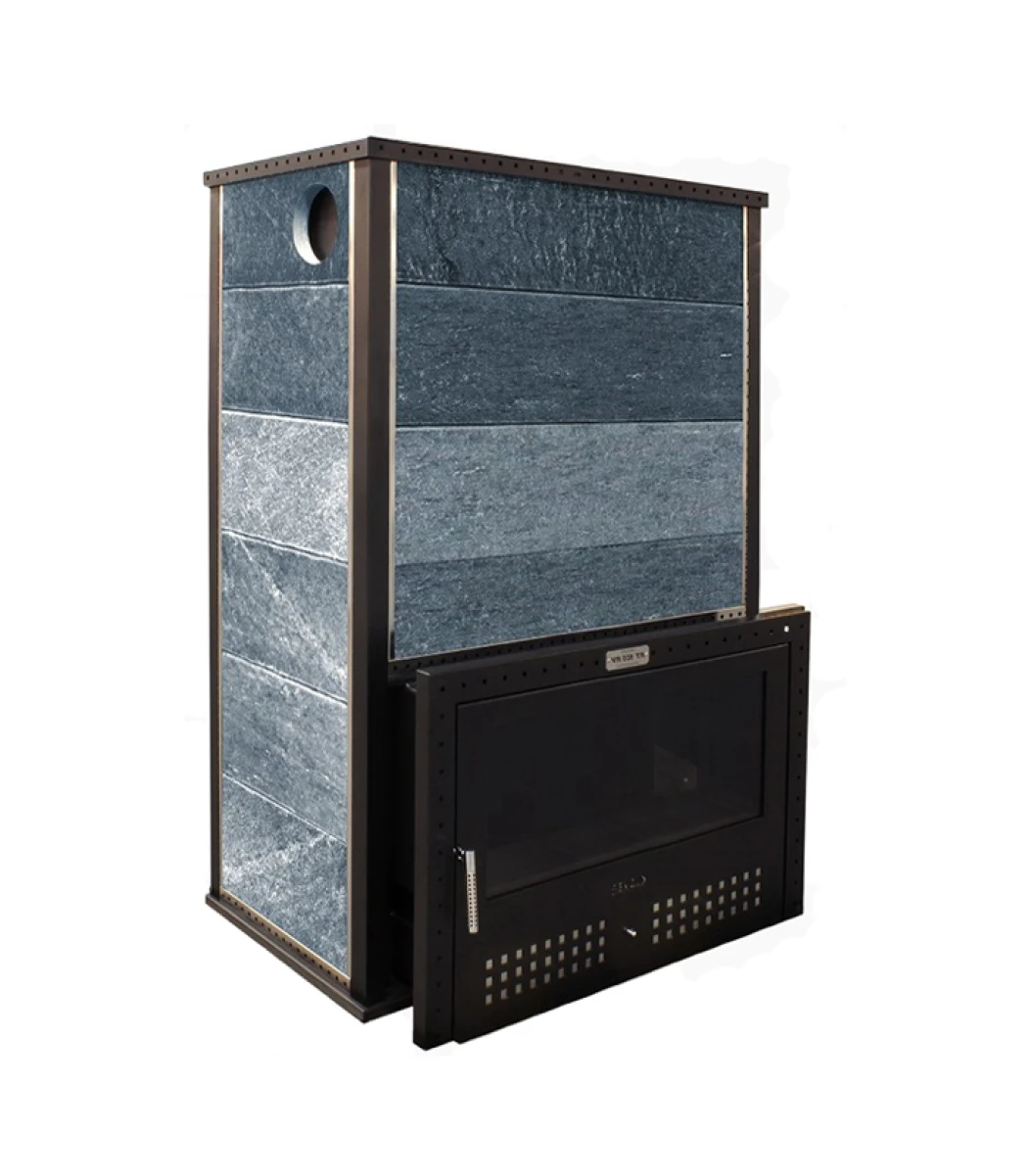 Дровяная печь для бани Klover RT 100-RV 310S ( Серпентинит 40 мм )