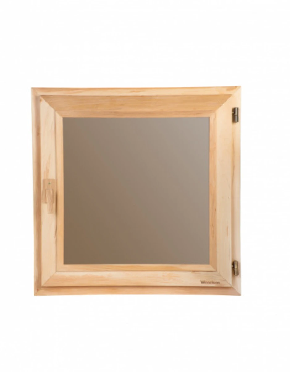 Окно Woodson 40x40, левое ольха