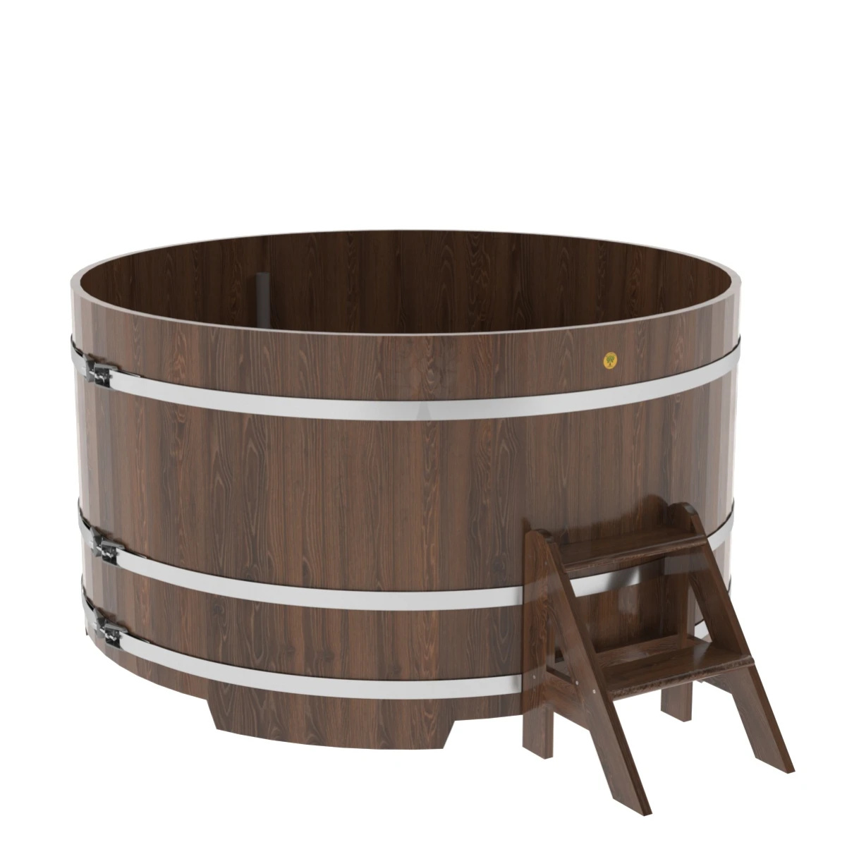 Купель BentWood круглая из мореного дуба d=1,80