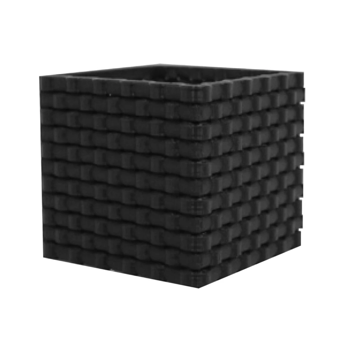 Настенный светильник Licht-2000 Cube Basket черный