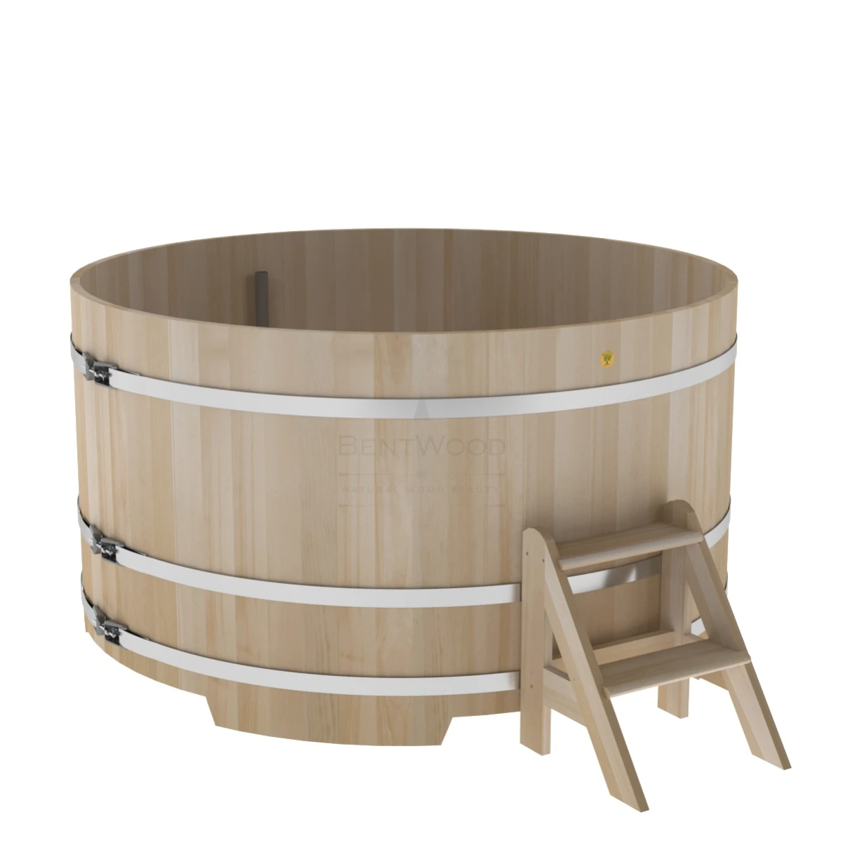 Купель BentWood круглая из кедра d=1,80 премиум