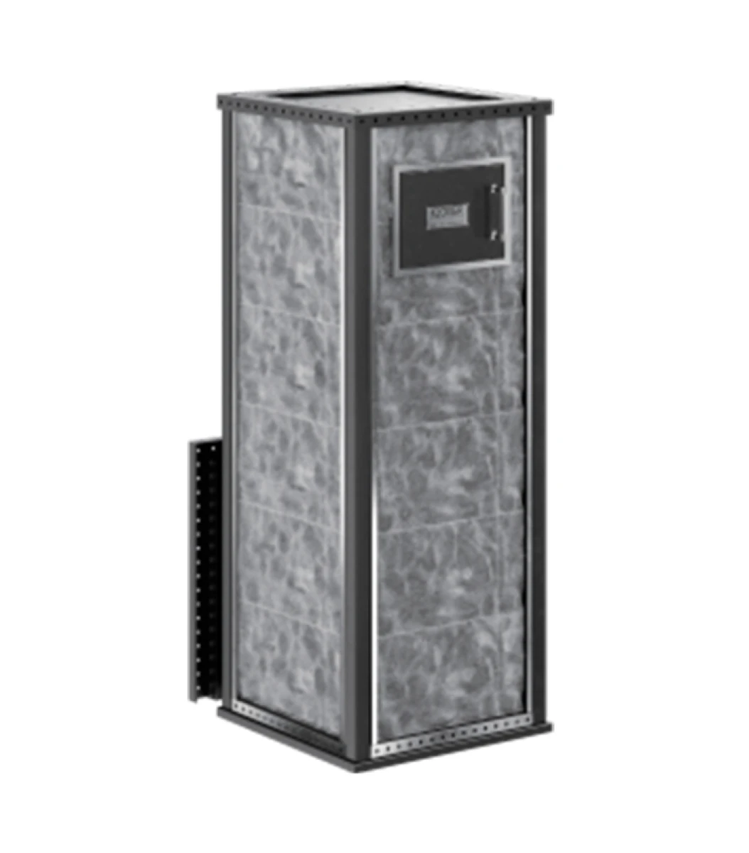 Дровяная печь для бани Klover RT 50-RV ( Талькомагнезит, Design 02 )