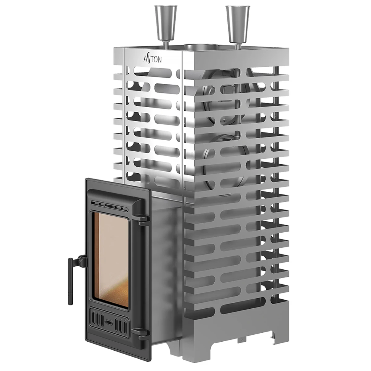 Дровяная печь для бани ASTON 24 INOX (310)