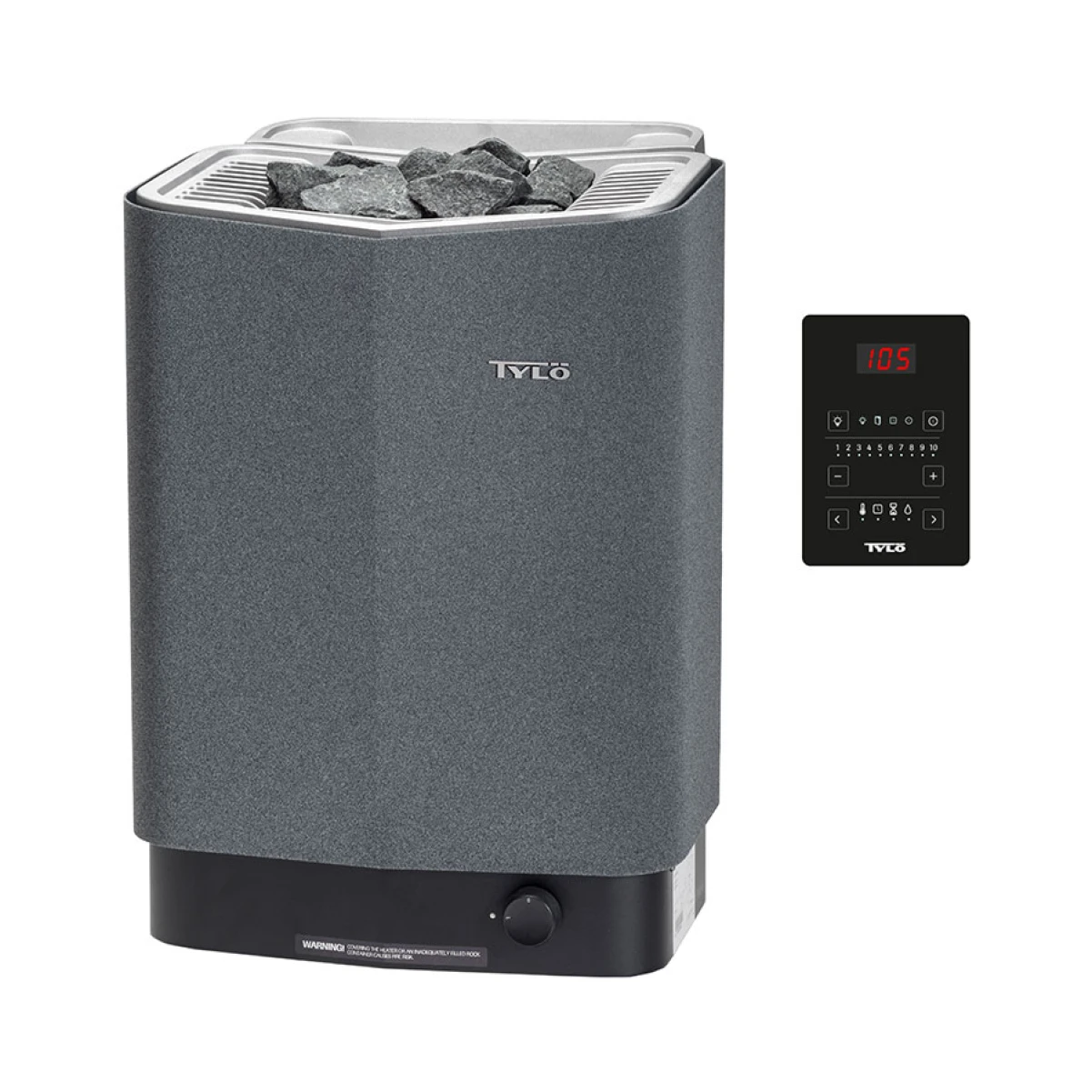 Электрическая печь Tylo Sense Combi 6 серого цвета + Пульт Pure